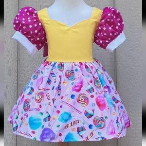 Candy toddler wonka dress pageant